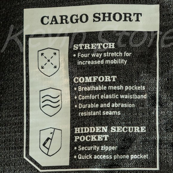 Orvis Men’s Cargo with belt Short - Picture 6 of 6